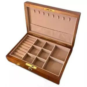 우드보석함 원목반지보관함 케이스 목걸이 엔틱 원목보석함