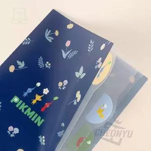 스토어-다유 피크민 5포켓 A4 클리어 파일 A4캐릭터파일