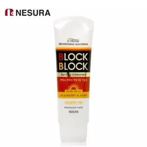 네슈라 오뜨리 블록 앤 50 화이트닝 선크림 80g 블록앤블록 오뜨리썬크림