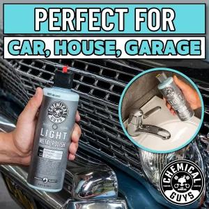 케미컬 가이즈 라이트 헤비 메탈 폴리쉬 키트 - 모든 금속 표면을 복원 보호 및 광택 크롬 알루미늄