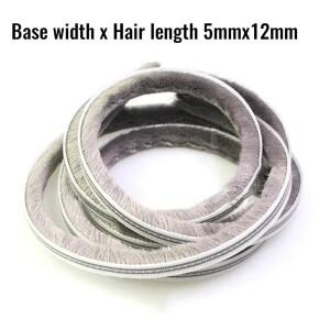 호환 하드웨어 홈 개선 도장 스트립 웨더 창문 방풍 통풍구 제외  브러시 파일 슬라이딩 문짝