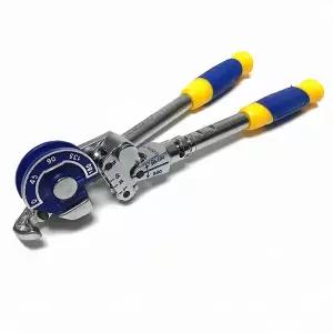 호환  파이프 벤더 스테인레스 스틸 아연 도금 수동 벤딩 도구 8-22mm 에어컨 구리 파이프 벤더