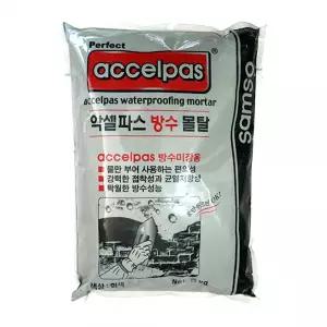 악셀파스 방수몰탈 5kg 셀프방수 바르는 방수시멘트 시멘트 보수시멘트