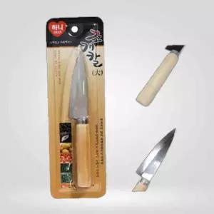 조개칼 대 낚시칼 캠핑칼 야채칼 회칼 막칼 캠핑식도 나무 조개칼