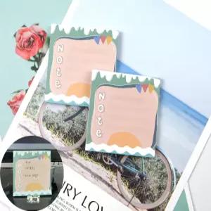 메모지 떡메모지 하트 사무용 책상 공부 필기 노트 기록지 체크리스트 60매