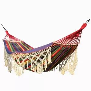 유럽 해먹 접이식 캠핑 의자 스틱 휴대용 스윙 휴식