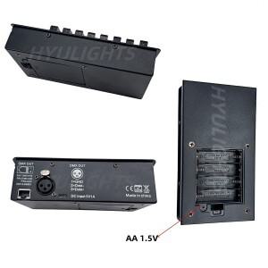 32 채널 간단한 미니 DMX512 컨트롤러 유형-c 배터리 무대 조명 컴퓨터 조광기 용 빔 LED 파 콘솔