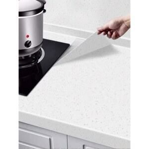 주방상판시트지 싱크대 대리석 60CM 8559X60X5 기름 주방상판 기름튐방지 시공