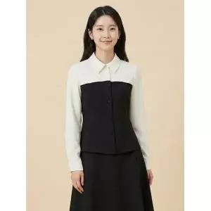 꼼빠니아 레이어드 블라우스-CW24RB0301557A