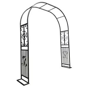 정원 아치 지지대 철제 장미 그린 터널 웨딩 빈티지 대문 지주대 철재 엔틱 화단 가든
