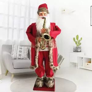 대형 춤추는산타 크리스마스 장식 움직이는 색소폰