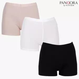 비비안판도라 비비안속바지 교복속바지 2부 무지 베이직 스킨 흰색 검정 1매 175944