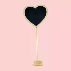 메시지 스탠드 (하트)