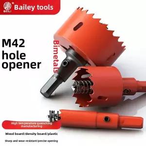 호환  건식벽체 PVC 플라스틱 판 및 매립형 조명 드릴링을 M42 바이메탈 목공 구멍 톱.