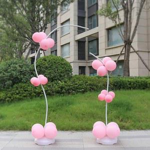 풍선 장식 프레임 웨딩 파티 와이어 포토존 거치대 튜브 아치