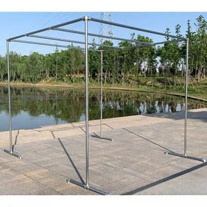 야외 대형 건조대 기둥 빨래 이불 행거 접이식 세탁 천말리기 옥상