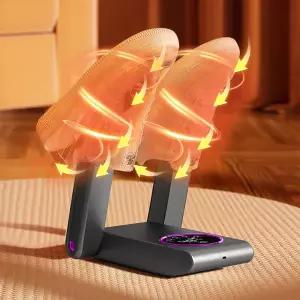 호환  접이식 신발 건조기 스마트 건조 및 제습 기능 타이머 설정 가능 가정 야외 여행용 스마트 부츠 워머