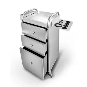 미용실 스틸 츄레이 미용 웨건 카트 가구 트레이