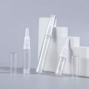 투명 진공 아이크림 공병 파운데이션 용기 소분 에어리스 스킨 보틀 여행용 샘플 기내용 토너 미니 화장품