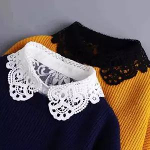 레이어드 레이스 넥카라 목카라 가짜 페이크카라 INK7+5dtj