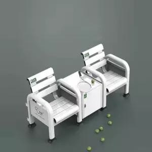 등받이 체어 야외 테니스코트 휴식 레저 필드 벤치 좌석 캠핑 의자