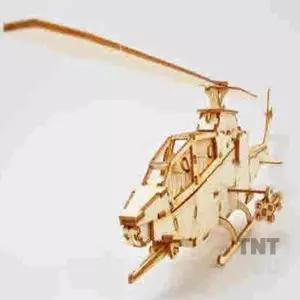 티앤 조립 DIY 코브라 헬기 우드공예 모형만들기 나무조립비행기