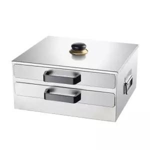 스텐 서랍형 스팀 찜기 딤섬 찜통 만두 오븐