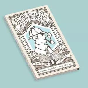 티홈 셜록홈즈 엽서세트 20종 셜록홈즈굿즈 일러스트카드