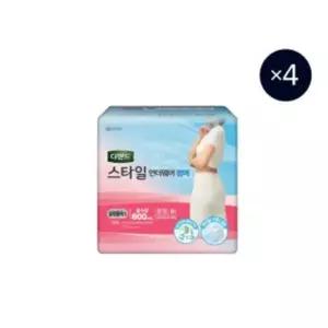 크리넥스 디펜드 스타일 언더웨어 썸머 여성용 슬림 중형 9입 X 4팩 시니어용품 안전한방수막 교체형패드