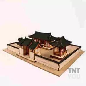 티앤 조립 한옥세트 우드키트 건물조립