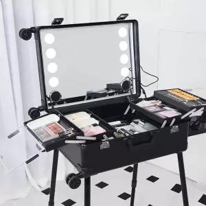 메이크업박스 미용도구 캐리어 휴대용 화장품백 뷰티박스