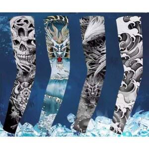 쿨토시 무봉제 아이스 남녀 신 암슬리브 의 자외선차단