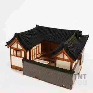 티앤 조립 서울북촌한옥A 한옥DIY DIY조립키트 입체나무퍼즐