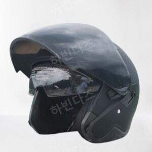 빅사이즈 헬멧 대두 오버 바이크헬맷 4XL 하프페이스 미러