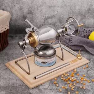 미니 뻥튀기기계 스테인리스 팝콘 캠핑용 풀세트 스텐 간식