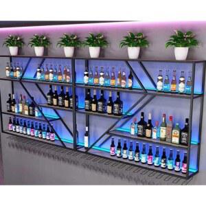 양주 장식장 진열장 위스키 양주진열장 와인바 인테리어 벽걸이