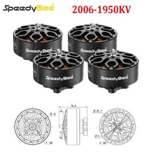 SpeedyBee 2006 1950KV 모터 3.5인치 FPV Cinewhoop 드론 쿼드콥터 예비 부품