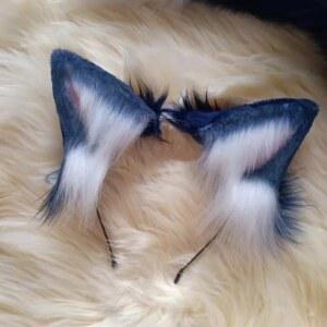 꼬리 귀 구미호 머리띠 꼬리(55cm) 퍼슈트 할로윈의상