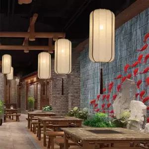 이자카야 조명 대나무 일식 식당 원목 일본등 선술집