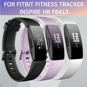 Fitbit Inspire HR 피트니스 트래커 스마트 스포츠 시계 운동 모니터 IOS 안드로이드용 방수 심박수