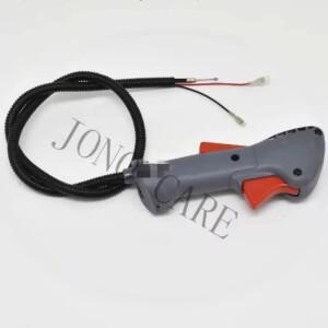 OLEO MAC SPARTA 36 43 용 브러시 커터 스로틀 핸들, EFCO EF3600 EMAK 36CC 40CC 잔디 트리머 가속기 제어