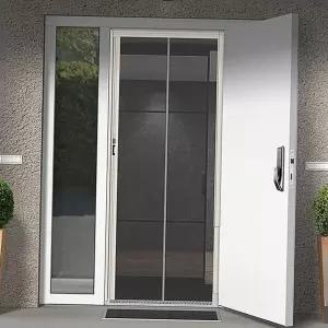 현관방충망 미세 자동방충문 모기장틀교체 현관문셀프