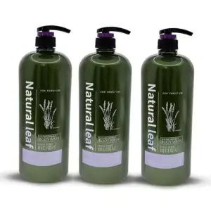 내추럴리프 티트리 라벤더 꽃향 바디워시 1500ml 3개