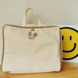 어린이집 이불 파우치 체크무늬 계졀별 침구 정리