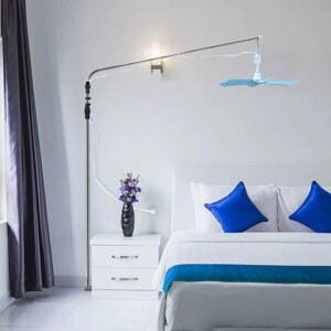 레일선풍기 이동식레일 실링팬 바람 플러스 모터