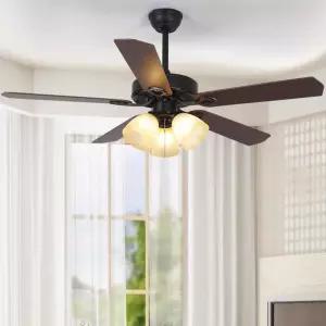 천장 선풍기 거실 천장실링팬 앤틱 대형 전등 실링팬