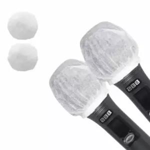 [셀러에이드]일회용 부직포 마이크 커버 2P 1set 화이트