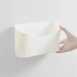 [생활] 벽 부착 수납함 다용도 정리함 공간 절약 수납박스 생활용품