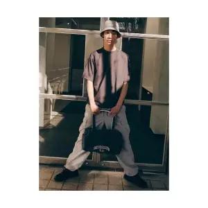 에잇세컨즈 8SECONDS 나일론 셋업 카고 팬츠 그레이 424321EY13 1643795