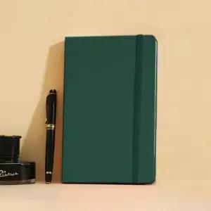 [문구/오피스] 업무용 유선 노트 A5 다크그린 메모 작성용 노트북